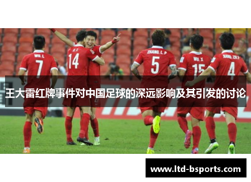 王大雷红牌事件对中国足球的深远影响及其引发的讨论